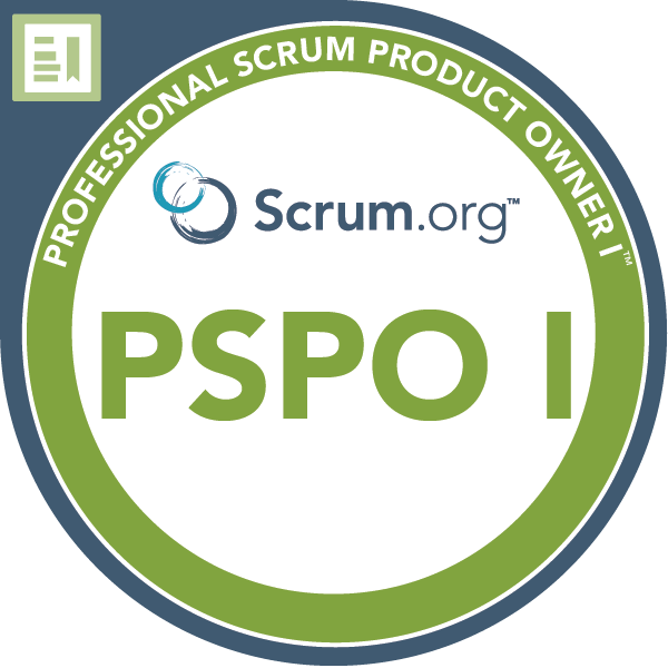 Logo de la Certification Scrum - Professional Scrum Product Owner de Niveau 1 ou PSPO 1